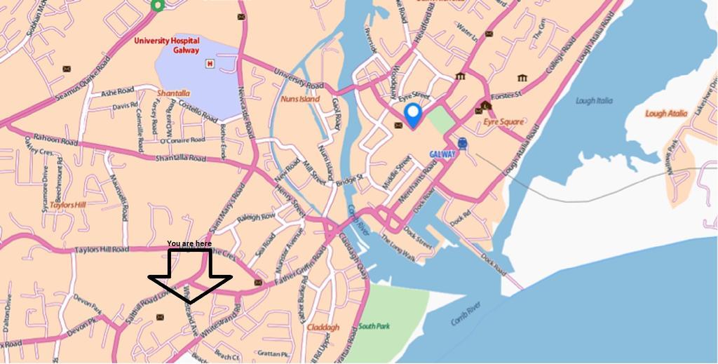 Galway City Self Catering - Salthill Zewnętrze zdjęcie